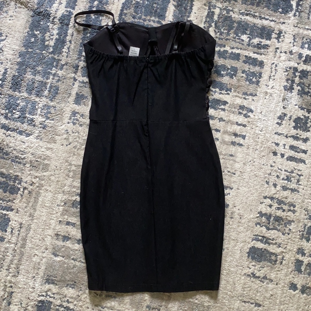 Black Mini Dress - Picture 5 of 5